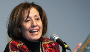 Faiha-Abdulhadi-Albalad-Theater-Hakaya-Book-Launching-If-I-were-Given-the-Choice-April-2009-300x175